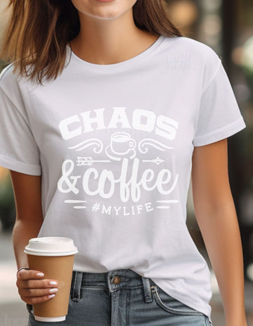 CHAOS & COFFEE TEE